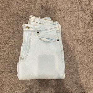 Abercrombie & Fitch Women’s Baggy Mid Rise Jeans